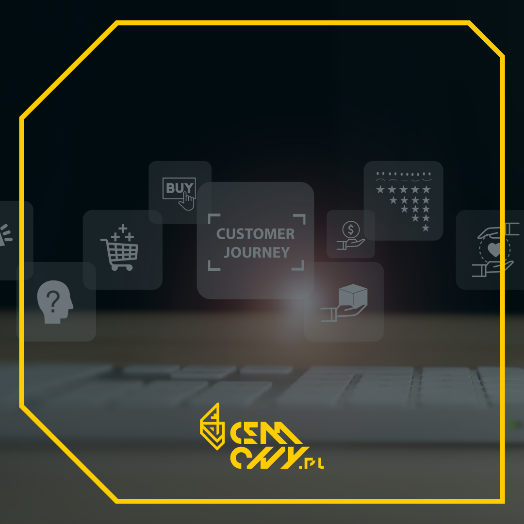 Customer Journey Map w CXM. CJM zapewnia dostęp do informacji o podróży klienta, dzieląc ją na poszczególne etapy.